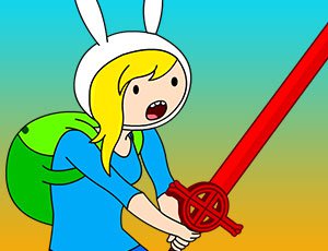 Adventure Time Fionna Dövüşüyor